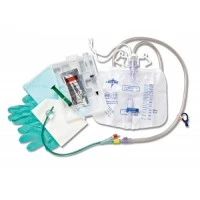 Medline #DYND140216, TRAY, FOLEY, SILVER, 2-WAY, 16FR, 10ML, LF, 10/CS Image