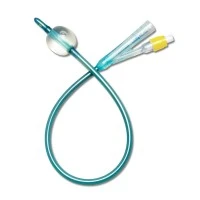 Medline #DYND141220, Silvertouch 100% Silicone Foley Catheter, 20 Fr, 30 mL, 2-Way, EACH Image