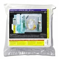 Medline #DYND160116C, TRAY, FOLEY, ERASE CAUTI, LTX, COUD, 16FR10ML, 10/CS Image