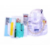 Medline #DYND160118, TRAY, FOLEY, ERASE CAUTI, LATEX, 18FR 10ML, 10/CS Image