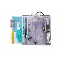 Medline #DYND160810, 1-Layer Foley Catheter Tray with 200 mL Urine Meter, 2000 mL Drain Bag, Silicone, Pediatric, 3 mL x 10 Fr, EACH Image Medline #DYND160810, 1-Layer Foley Catheter Tray with 200 mL Urine Meter, 2000 mL Drain Bag, Silicone, Pediatric, 3 mL x 10 Fr, EACH Image