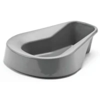 Medline #DYND80217, Pontoon Bedpans/Stack, Graphite, 14L x 11W x 2.75"H (36 x 28 x 7 cm), 20 EA/CS Image Medline #DYND80217, Pontoon Bedpans/Stack, Graphite, 14L x 11W x 2.75"H (36 x 28 x 7 cm), 20 EA/CS Image