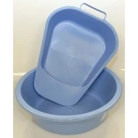 Medline #DYND88200, BEDPAN, CONTOUR, AUTOCLAVABLE, BLUE, 12 EA/CS Image Medline #DYND88200, BEDPAN, CONTOUR, AUTOCLAVABLE, BLUE, 12 EA/CS Image