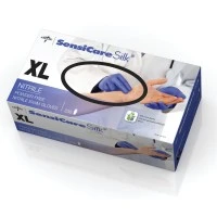 Medline #MDS7587, GLOVE, EXAM, PF, NITRILE, SILK, XLARGE, 2300/CS Image Medline #MDS7587, GLOVE, EXAM, PF, NITRILE, SILK, XLARGE, 2300/CS Image