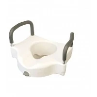 Medline #MDS80316, SEAT, TOILET, LOCKING, ELEVATED, W/ARMS, 3 EA/CS Image Medline #MDS80316, SEAT, TOILET, LOCKING, ELEVATED, W/ARMS, 3 EA/CS Image