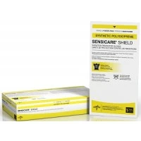 Medline #MSG3985, GLOVE, MEDICAL, SENSICARE SHIELD, LF, PF, 8.5, 20 PR/CS Image