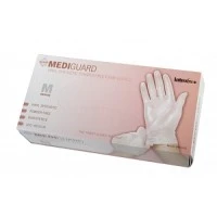 Medline #MSV402, GLOVE, EXAM, VINYL, PF, LF, MD, 1000 EA/CS, 10 BX/CS Image