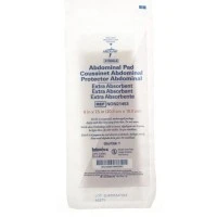 Medline #NON21453, PAD, ABDOMINAL, 8"X7.5", STERILE, LF, 1/PK, 20 EA/BX, 240 EA/CS Image Medline #NON21453, PAD, ABDOMINAL, 8"X7.5", STERILE, LF, 1/PK, 20 EA/BX, 240 EA/CS Image
