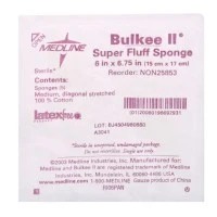 Medline #NON25853, GAUZE, SPONGE, FLUFF, 6"X6.75", STRL, 5/TRAY, 5 EA/TR, 1 TR/BX, 1 TR/PK, 120 TR/CS Image Medline #NON25853, GAUZE, SPONGE, FLUFF, 6"X6.75", STRL, 5/TRAY, 5 EA/TR, 1 TR/BX, 1 TR/PK, 120 TR/CS Image