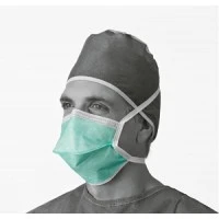 Medline #NON27382, MASK, FACE, GREEN, CHAMBER, TIES, LF, 300 EA/CS, 6 BX/CS Image Medline #NON27382, MASK, FACE, GREEN, CHAMBER, TIES, LF, 300 EA/CS, 6 BX/CS Image