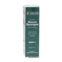 Medline #PRM21212CPI, GAUZE, SPONGE, 2"X2", 12PLY, NS, LF, 8000/CS Image Medline #PRM21212CPI, GAUZE, SPONGE, 2"X2", 12PLY, NS, LF, 8000/CS Image