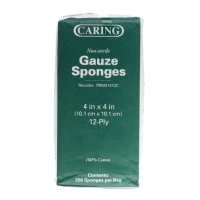 Medline #PRM21412C, GAUZE, SPONGE, 4"X4", 12PLY, NS, LF, 2000/CS, 2000 EA/CS Image Medline #PRM21412C, GAUZE, SPONGE, 4"X4", 12PLY, NS, LF, 2000/CS, 2000 EA/CS Image