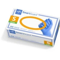 Medline #SF311, GLOVE, EXAM, PF, NITRILE, SMARTGUARD, SMALL, 250/BX Image