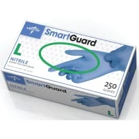 Medline #SF313, GLOVE, EXAM, PF, NITRILE, SMARTGUARD, LARGE, 250/BX Image