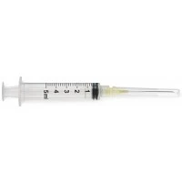 Medline #SYR105207, SYRINGE, LL, 5ML, 20GX1 1/2", 100/BX Image Medline #SYR105207, SYRINGE, LL, 5ML, 20GX1 1/2", 100/BX Image