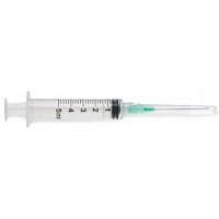 Medline #SYR105217, SYRINGE, LL, 5ML, 21GX1 1/2", 100/BX Image Medline #SYR105217, SYRINGE, LL, 5ML, 21GX1 1/2", 100/BX Image