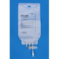 Metrix-Secure #66225, 2000ml EVA Legless Bag Female Screw Connector, Baxter ExactaMix Compatible, 50/CS Image Metrix-Secure #66225, 2000ml EVA Legless Bag Female Screw Connector, Baxter ExactaMix Compatible, 50/CS Image