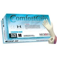 Microflex #CFG-900-S, GLOVE EXAM COMFORTGRIP LTX PF SM 100/BX 10BX/CA Image