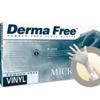 Microflex #DF-850-L, Derma Free PF Vinyl Glove Large 1000/CS Image