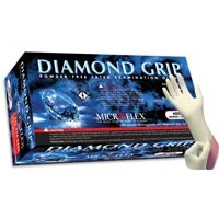 Microflex #MF-300-XS, Glove Exam PF Latex X-Small Natural Color Diamond Grip 100/Bx, 10 BX/CA Image Microflex #MF-300-XS, Glove Exam PF Latex X-Small Natural Color Diamond Grip 100/Bx, 10 BX/CA Image