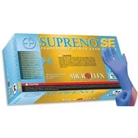 Microflex #SU-690-M, Supreno SE PF Ntrl LF Glove Blue Medium 100/BX, 10 BX/CS Image