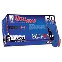 Microflex #USE-880-XXL, Glove Exam PF Nitrile LF XX-Large Blue UltraSense EC 100/Bx, 10 BX/CA Image Microflex #USE-880-XXL, Glove Exam PF Nitrile LF XX-Large Blue UltraSense EC 100/Bx, 10 BX/CA Image