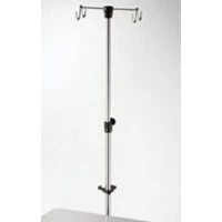 Midmark #3-004-6029, IV Pole 2-Hook SS f/IQ Cart Ea Image Midmark #3-004-6029, IV Pole 2-Hook SS f/IQ Cart Ea Image