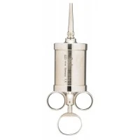 Miltex #19-380, SYRINGE EAR W/O SHIELD CHROME 2OZ 1/EA Image Miltex #19-380, SYRINGE EAR W/O SHIELD CHROME 2OZ 1/EA Image