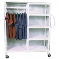MJM International #380-C-C, CART, COMBO , 1/2 HANGING, 1/2 SHELFS, EACH Image MJM International #380-C-C, CART, COMBO , 1/2 HANGING, 1/2 SHELFS, EACH Image