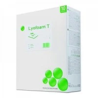 Molnlycke #603207, DRESSING, LYOFOAM MAX T, 3.5 X 3.5", 10/BX Image Molnlycke #603207, DRESSING, LYOFOAM MAX T, 3.5 X 3.5", 10/BX Image