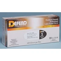 Mydent International #LG-1105, GLOVE LATEX DEFEND LP N/S LARGE 100/BX Image