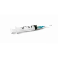 Nipro #JD+03L2525, Syringe 3cc w/Needle 25gX1" 100/BX Image Nipro #JD+03L2525, Syringe 3cc w/Needle 25gX1" 100/BX Image
