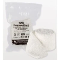 North American Rescue #30-0052, Gauze Compressed NAR Sterile Cotton 4.5"x4.1yd 6 Ply Ea Image North American Rescue #30-0052, Gauze Compressed NAR Sterile Cotton 4.5"x4.1yd 6 Ply Ea Image