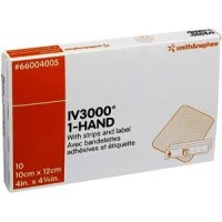 Smith & Nephew #66004005, Opsite IV3000 10cm x 12cm Image Smith & Nephew #66004005, Opsite IV3000 10cm x 12cm Image