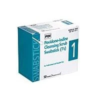 PDI #S48050, SWAB, POVIDONE SCRUB, 50/BX, 50/BX Image PDI #S48050, SWAB, POVIDONE SCRUB, 50/BX, 50/BX Image