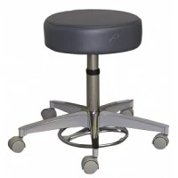 Pedigo Products #P-528-GS, STOOL, PNEUMATIC, FOOT OPERATED, 5 CASTERS, EACH Image Pedigo Products #P-528-GS, STOOL, PNEUMATIC, FOOT OPERATED, 5 CASTERS, EACH Image