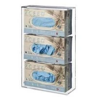 Phlebotic #7039, Glove Dispenser Side Loading Clear Quad Ea Image Phlebotic #7039, Glove Dispenser Side Loading Clear Quad Ea Image