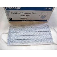 Precept Medical #15300, Procedure Mask FluidGard Pleated Earloops One Size Fits Most Blue Diamond NonSterile ASTM Level-3, 500 Per/Cs Image Precept Medical #15300, Procedure Mask FluidGard Pleated Earloops One Size Fits Most Blue Diamond NonSterile ASTM Level-3, 500 Per/Cs Image