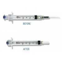 Retractable Technologies #10151, Syringe 1cc 25gx5/8" VanishPoint TB w/ Fixed Needle 100/Bx, 8 BX/CA Image