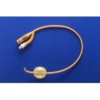 Rusch #318320, Rusch Gold Indwelling Catheter, Puregold Tiemann Coude Foley, 2-way, 30 mL, (PTFE Ctd), 20 Fr, 16, 12/CS Image