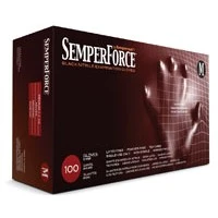 Sempermed #BKNF103, GLOVE EXAM NITRILE PF BLACK NS M 100/BX 10BX/CA Image Sempermed #BKNF103, GLOVE EXAM NITRILE PF BLACK NS M 100/BX 10BX/CA Image