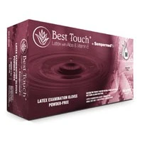 Sempermed #BTLA103, GLOVE EXAM LATEX PF NS MED 100/BX 10BX/CA Image Sempermed #BTLA103, GLOVE EXAM LATEX PF NS MED 100/BX 10BX/CA Image