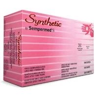 Sempermed #EVNP103, GLOVE EXAM SYNTH VINYL PF M 100/BX 10BX/CA Image