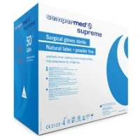 Sempermed #SPFP550, GLOVE SURG ST LATEX 5.5 50/BX 6BX/CA Image