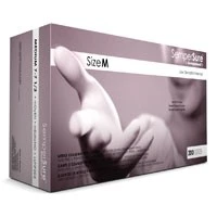 Sempermed #SUNF203, Glove Exam PF Nitrile LF Medium Lavender SemperSure 200/Bx, 10 BX/CA Image
