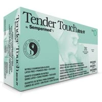 Sempermed #TTNF202, GLOVE TEXTURED NITRILE POWDERFREE SMALL 200/BX 10BX Image