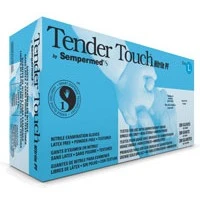 Sempermed #TTNF204, GLOVE TEXTURED NITRILE POWDERFREE LARGE 200/BX 10BX Image