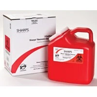 Sharps Compliance #12000-012, Mail Back Sharps Container Red 2 Gallon Ea Image Sharps Compliance #12000-012, Mail Back Sharps Container Red 2 Gallon Ea Image