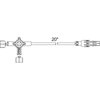 Smiths Medical #MX422SL, Large Bore 4-Way Hi-Flo Stopcock Standard Bore Extension, Slide Swivel Luer Lock, 50/CS Image Smiths Medical #MX422SL, Large Bore 4-Way Hi-Flo Stopcock Standard Bore Extension, Slide Swivel Luer Lock, 50/CS Image