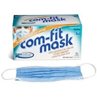 Sultan Healthcare #20340, MASK COMFIT EASY BREATH W/EARLOOP BLUE 40/BX 10BX/CA Image Sultan Healthcare #20340, MASK COMFIT EASY BREATH W/EARLOOP BLUE 40/BX 10BX/CA Image